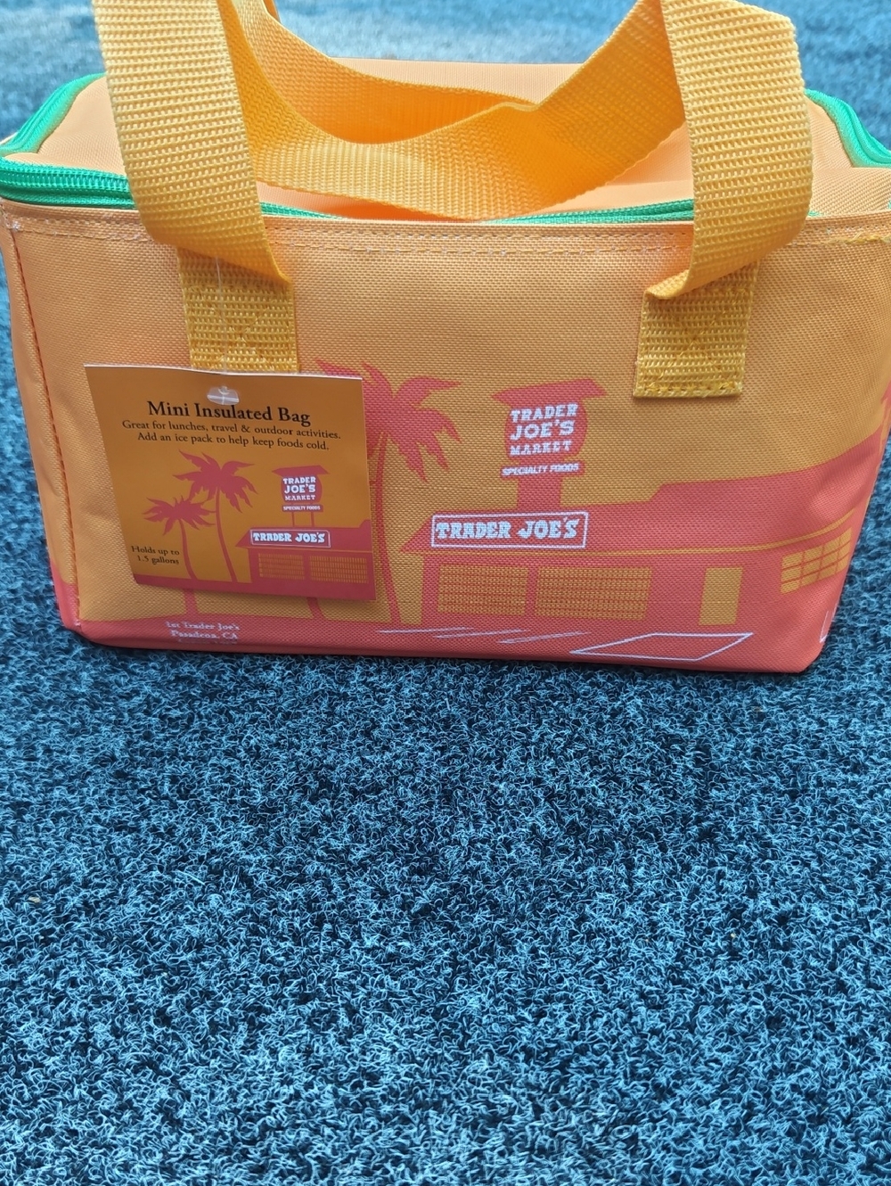 Trader Joe's Mini Orange Insulated Bag